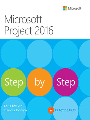 cover image of Microsoft Project 2016 Step by Step